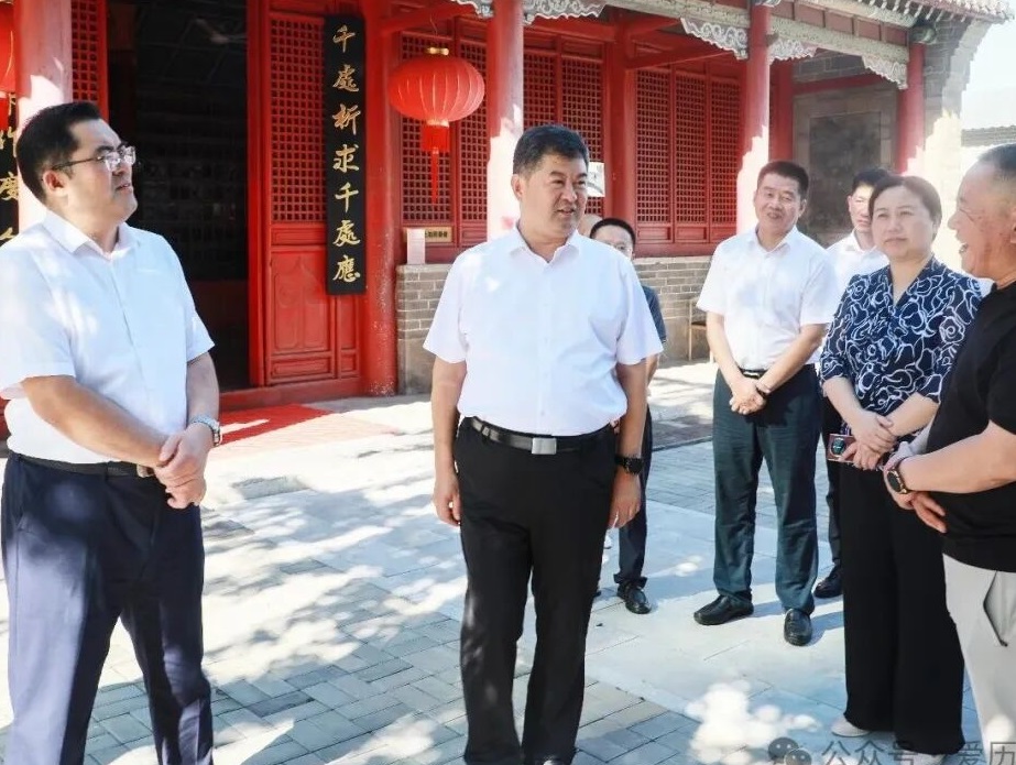 区委副书记 区长于炳基调研全区文物保护工作