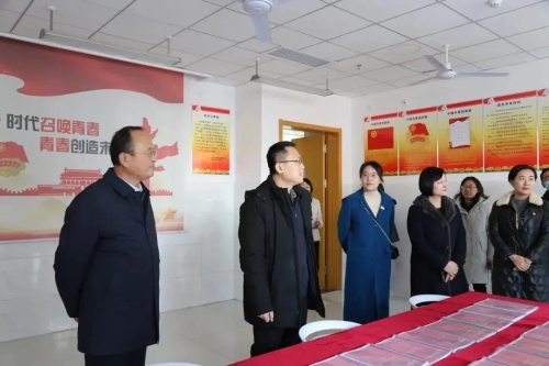 团市委书记张熙一行到历城区调研“党建带团建、队建”工作