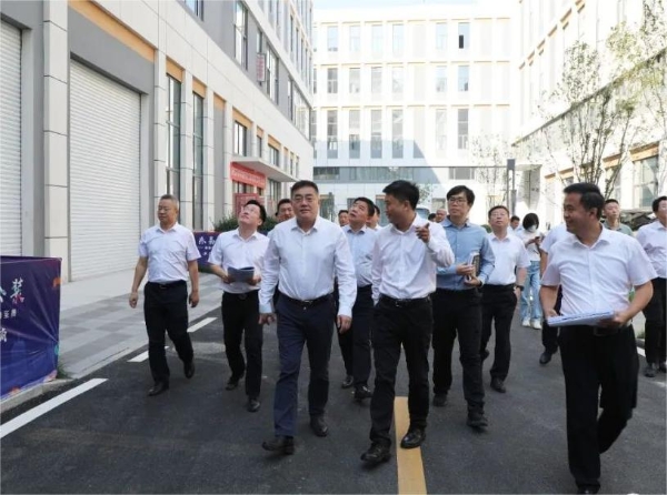 区委书记张军调度济南智能传感器产业园 济南生物医药港有关工作